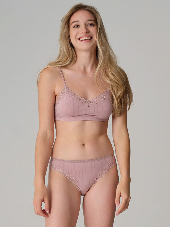 Bustier mit Nadelzug