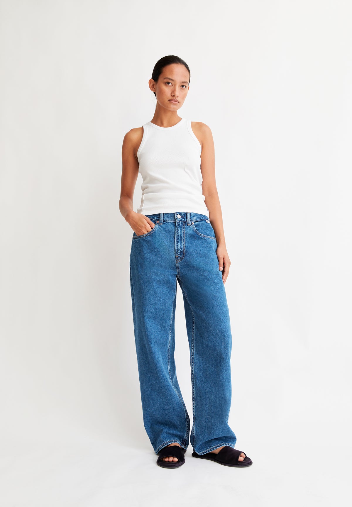 HAAYI LOW WAIST BAGGY JEAN