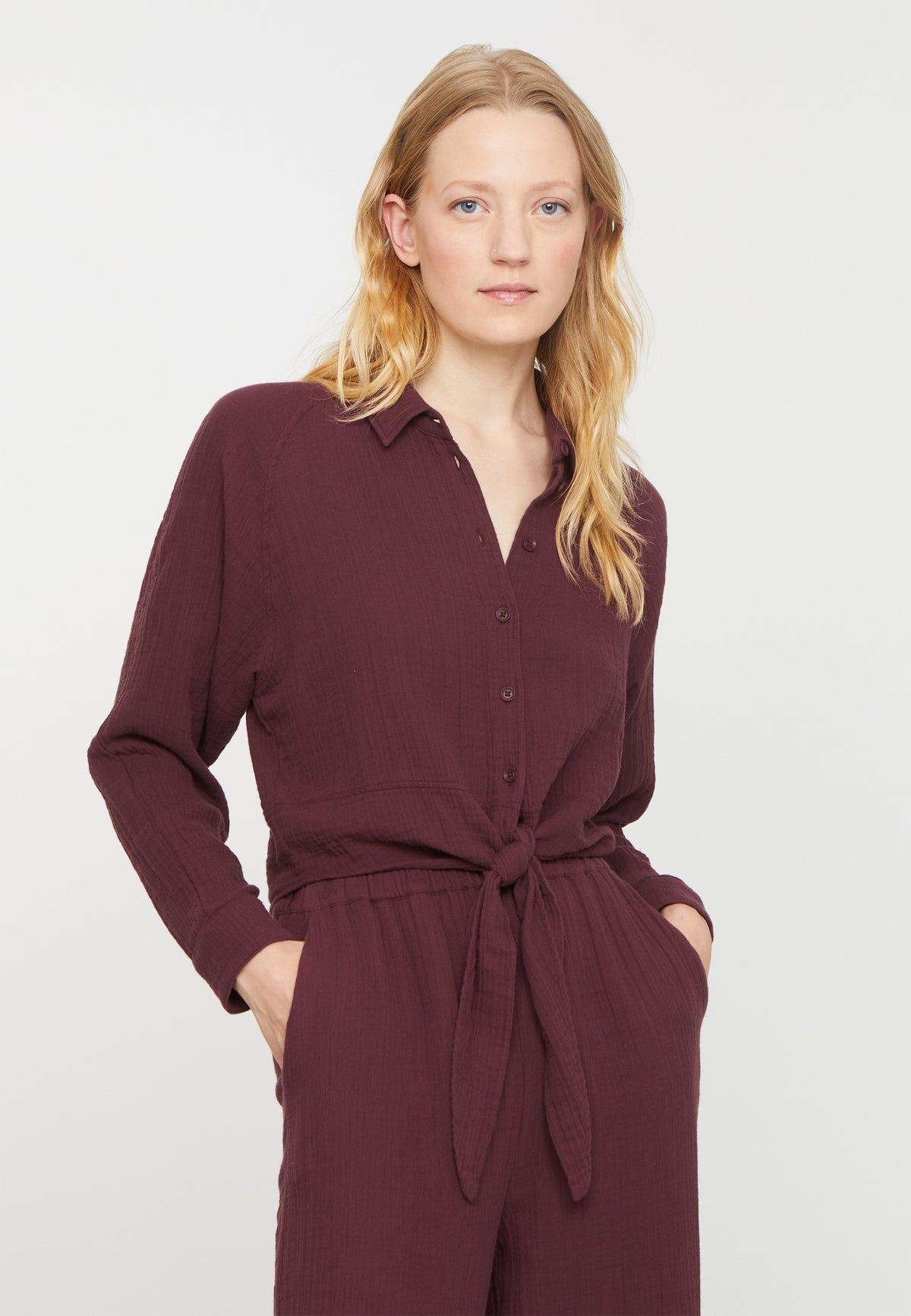 VANILLA Musselin Bluse