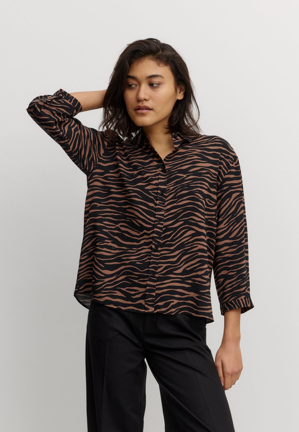 CYPRESS ZEBRA Bluse