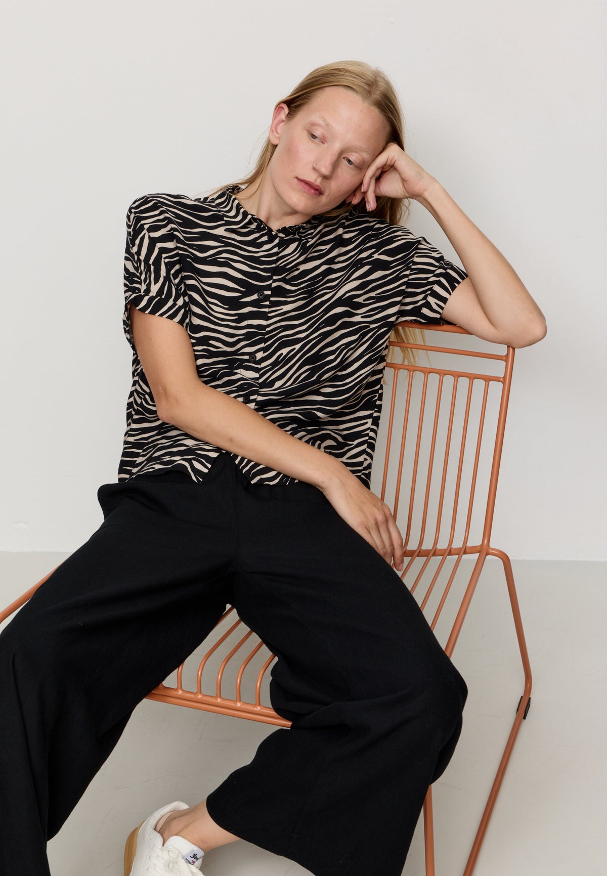 LOTUS ZEBRA Bluse