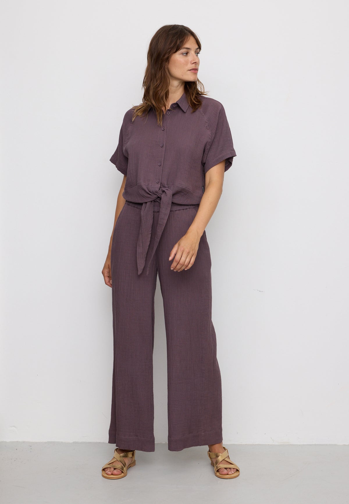 TULIP Musselin Bluse