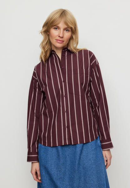 FORSYTHIA STRIPES Hemdbluse
