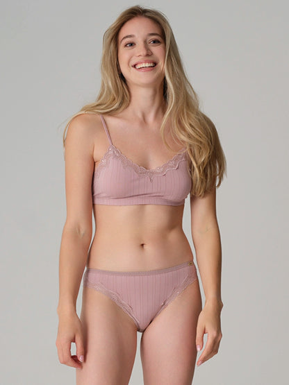 Bustier mit Nadelzug
