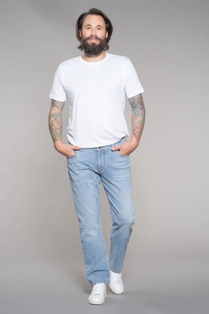 fv-Mi:lo - Straight Cut - Medium Waist - Hemp Denim