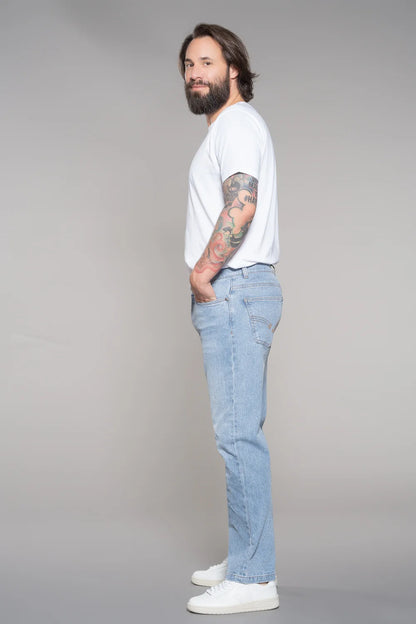 fv-Mi:lo - Straight Cut - Medium Waist - Hemp Denim