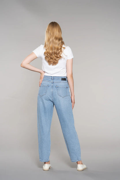 fv-Bel:la - Balloon - High Waist - Hemp Denim
