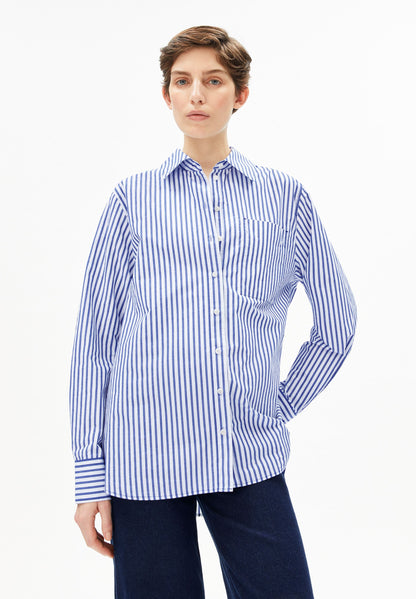 STRIPE LOOSE SHIRT BLOUSE