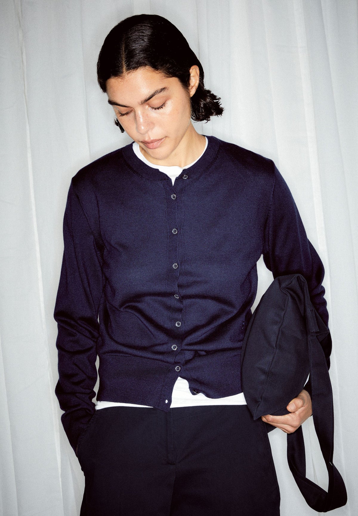 FINE KNIT CARDIGAN