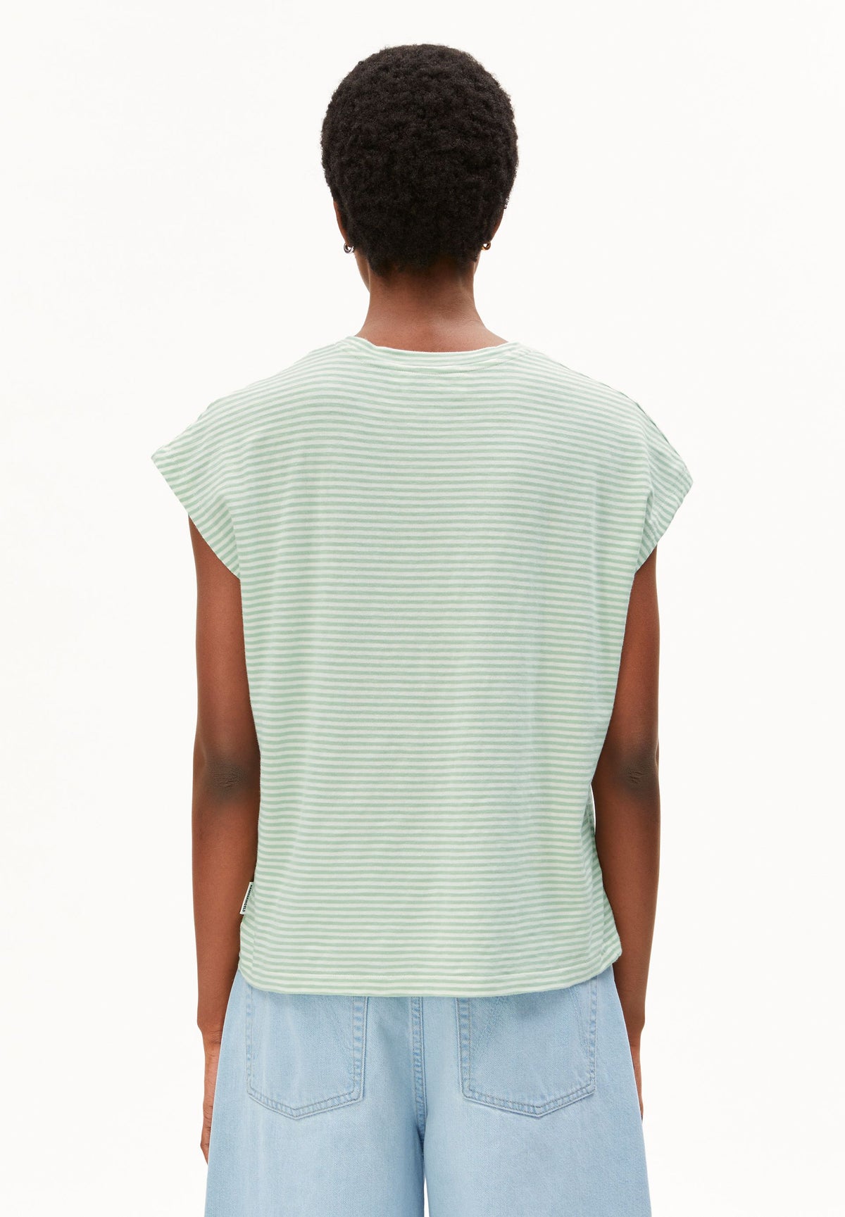 SLUB JERSEY STRIPE T-SHIRT
