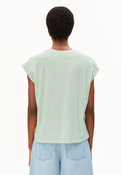 SLUB JERSEY STRIPE T-SHIRT