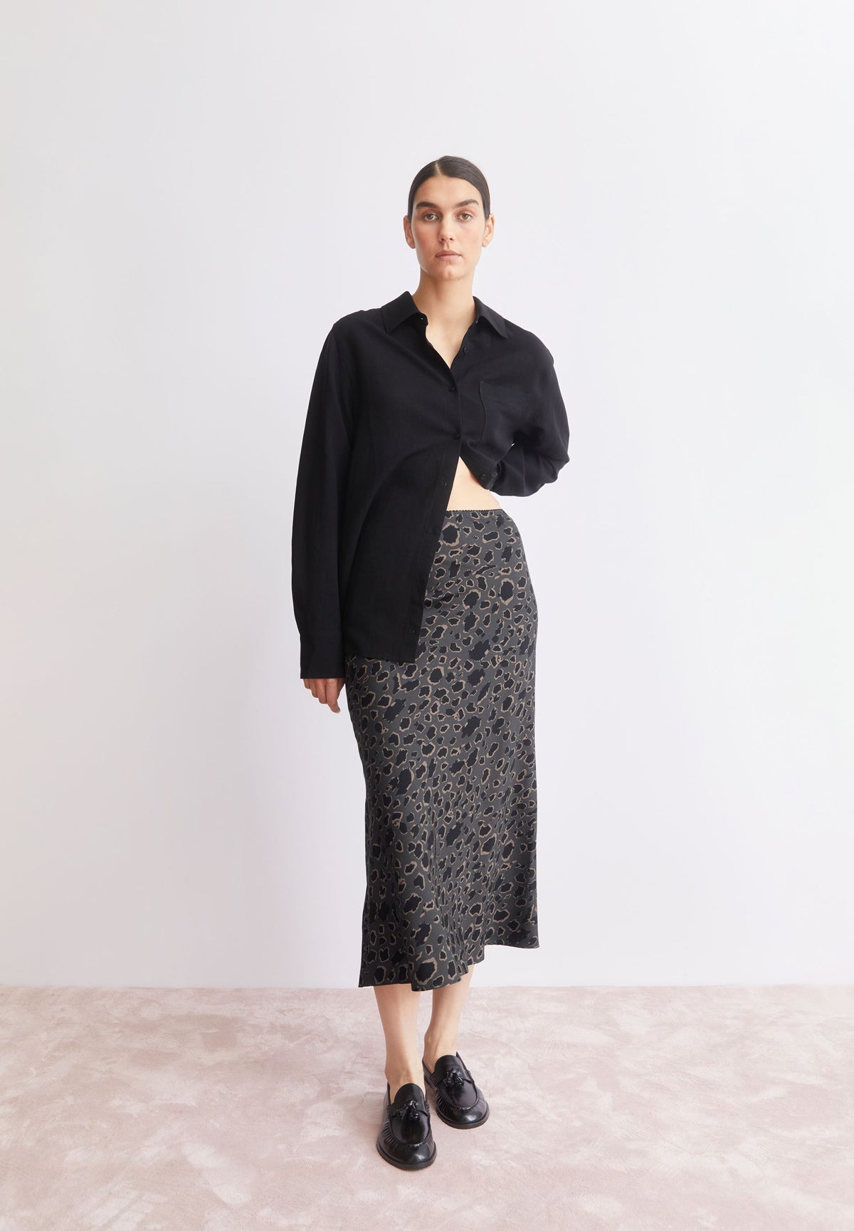 LEO LENOVAA SLIP-SKIRT