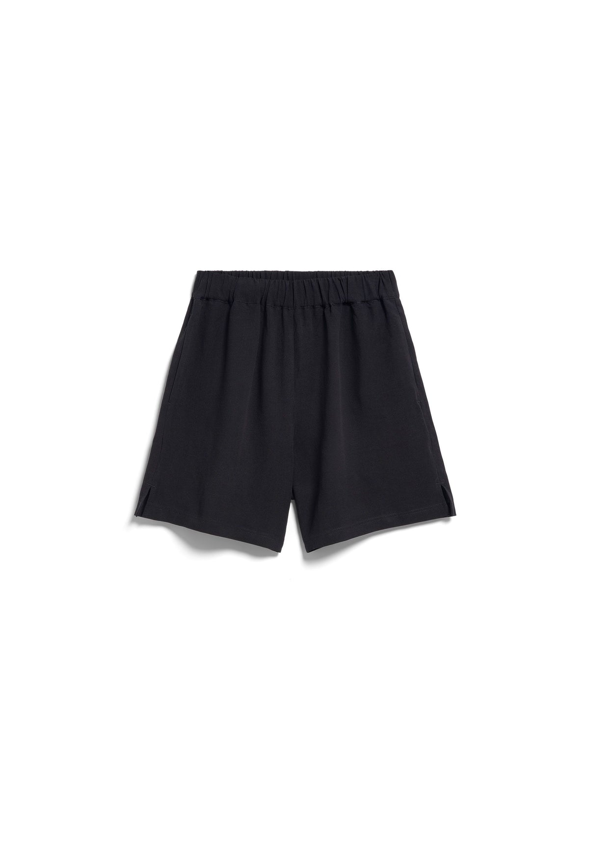 LINEN BLEND PULL ON SHORT