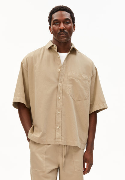 COTTON LINO SHORTSLEEVE SHIRT