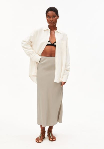 LENOVAA LINO SLIP-SKIRT