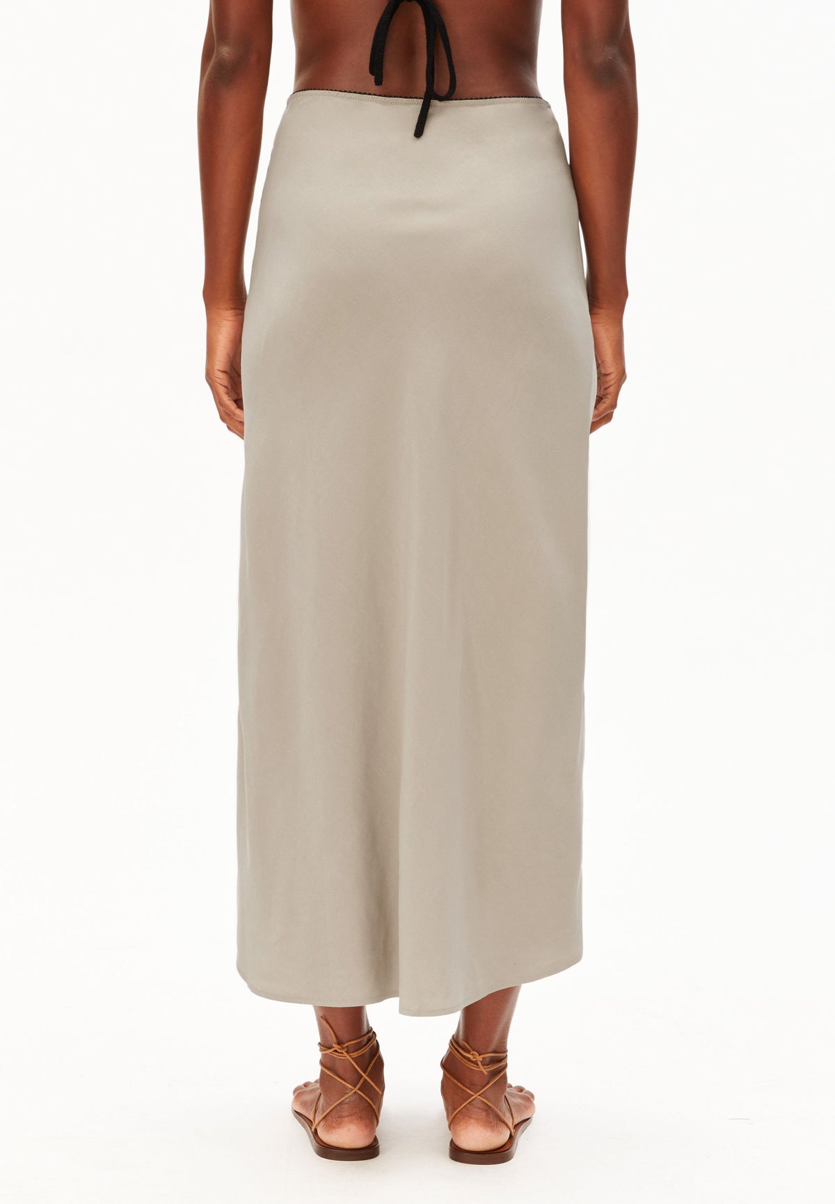 LENOVAA LINO SLIP-SKIRT