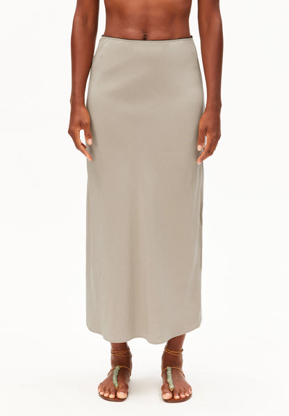 LENOVAA LINO SLIP-SKIRT