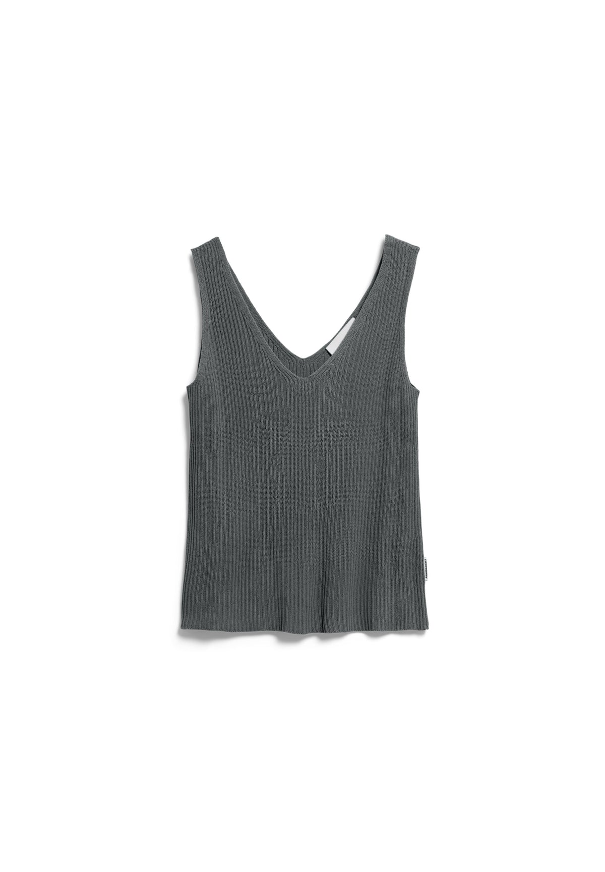 LINEN BLEND KNIT TOP