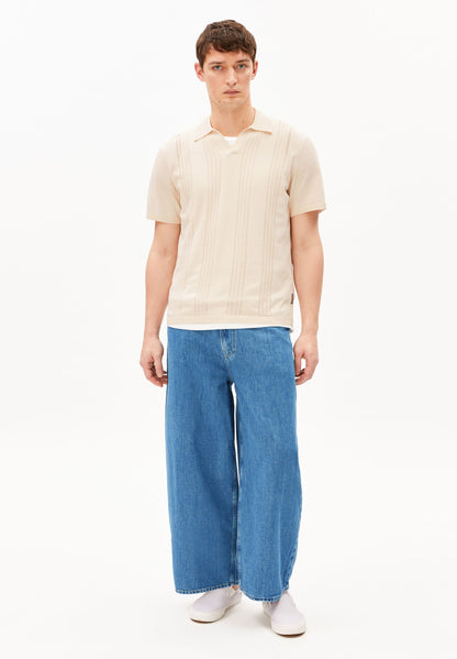 COTTON KNIT POLOSHIRT