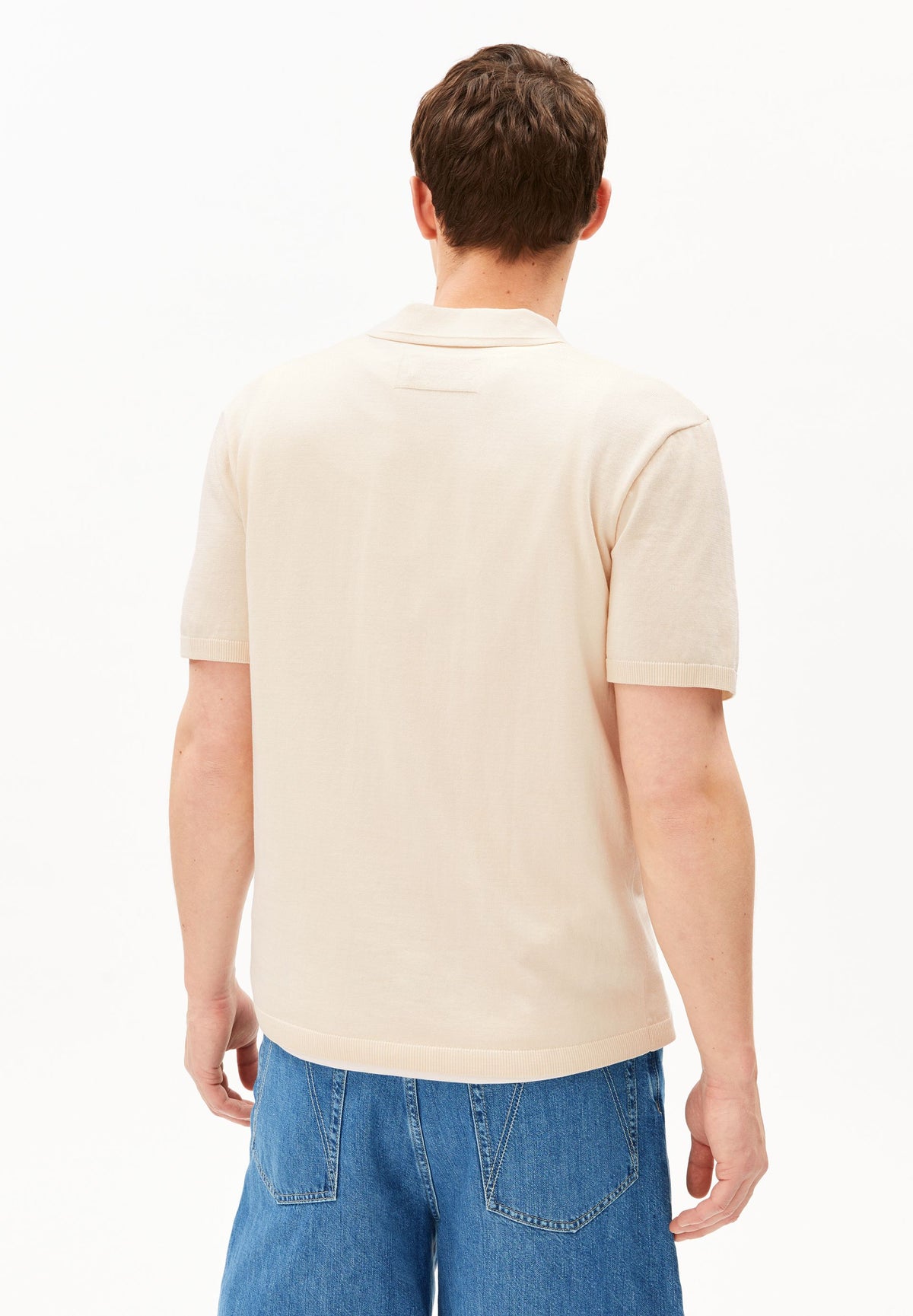 COTTON KNIT POLOSHIRT