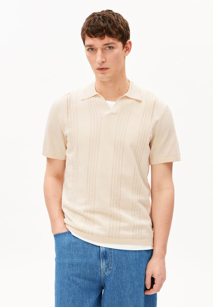 COTTON KNIT POLOSHIRT