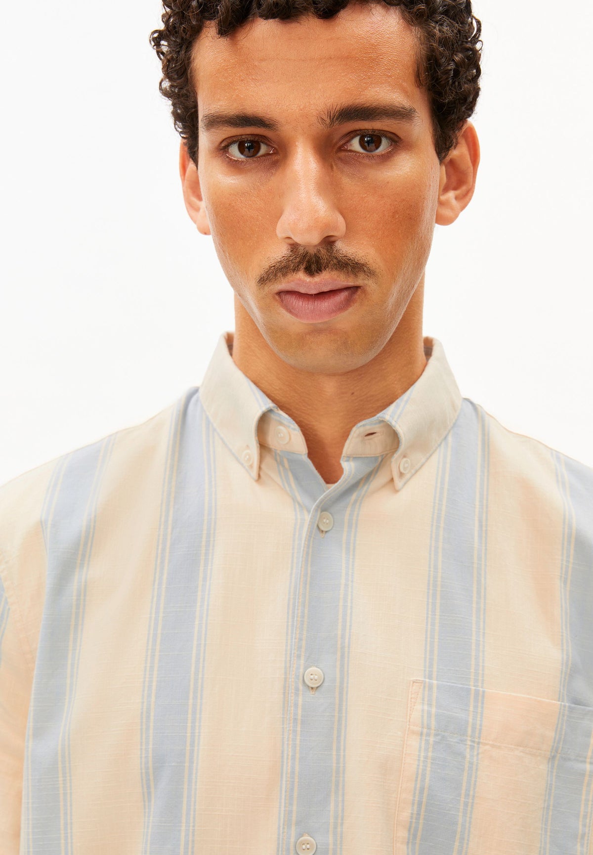STRIPED SHORTSLEEVE SHIRT