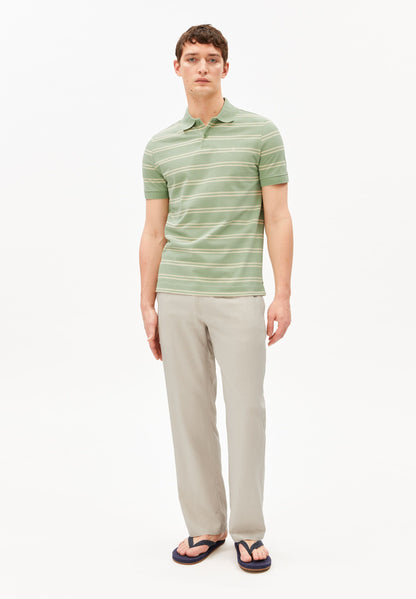 STRIPED POLO T-SHIRT