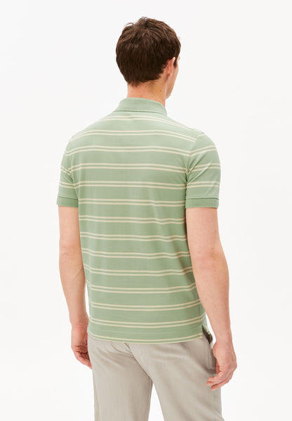 STRIPED POLO T-SHIRT