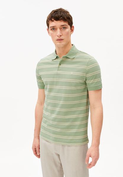 STRIPED POLO T-SHIRT