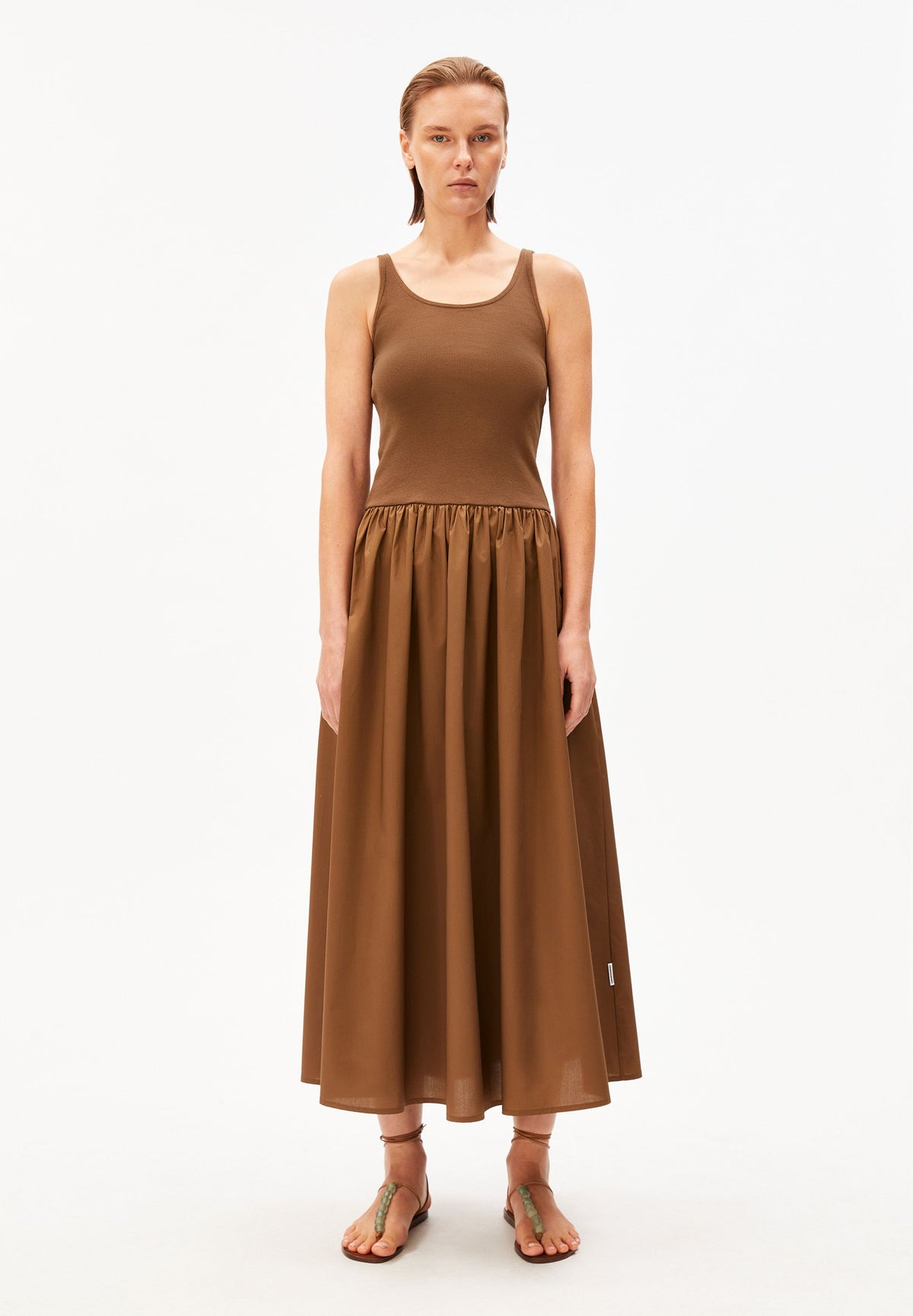 MATERIAL MIX DRESS