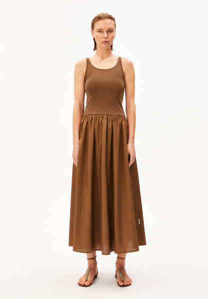 MATERIAL MIX DRESS