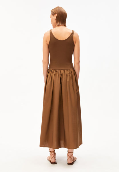 MATERIAL MIX DRESS