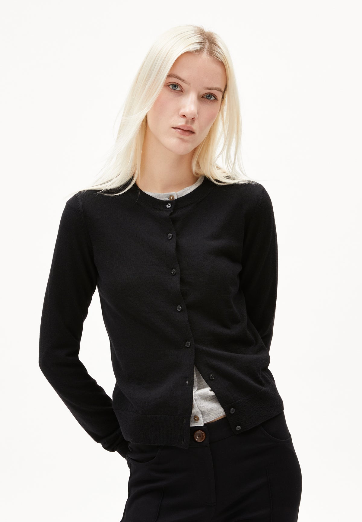 OPHALIAA MERINO Strickcardigan