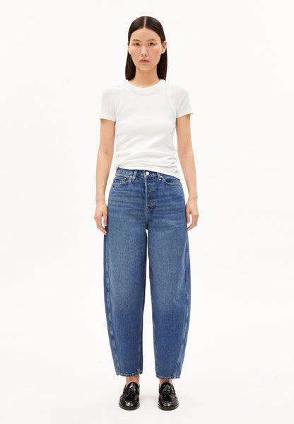 BAARLY HIGH WAIST BARREL JEAN