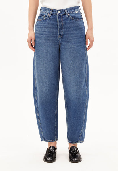 BAARLY HIGH WAIST BARREL JEAN