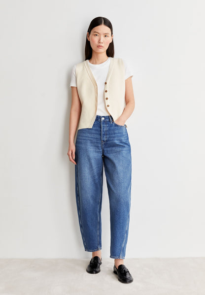BAARLY HIGH WAIST BARREL JEAN